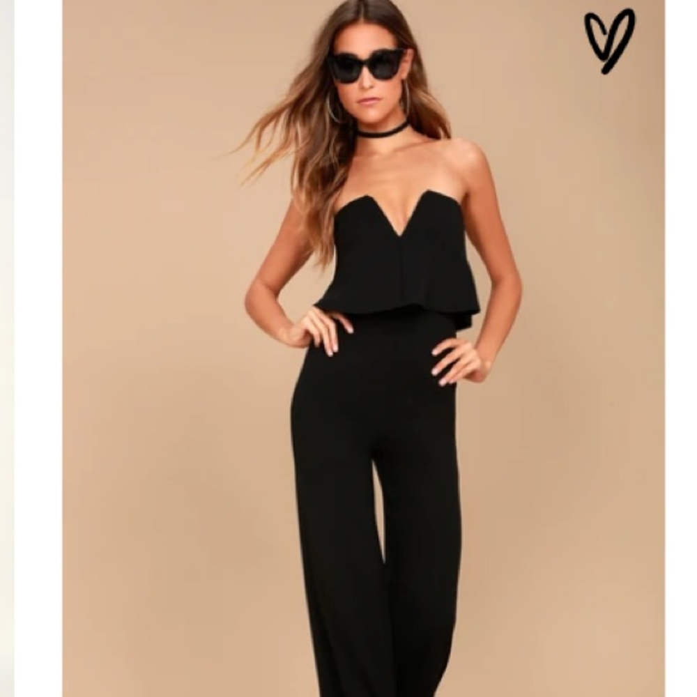 Lulus Strapless Jumpsuit